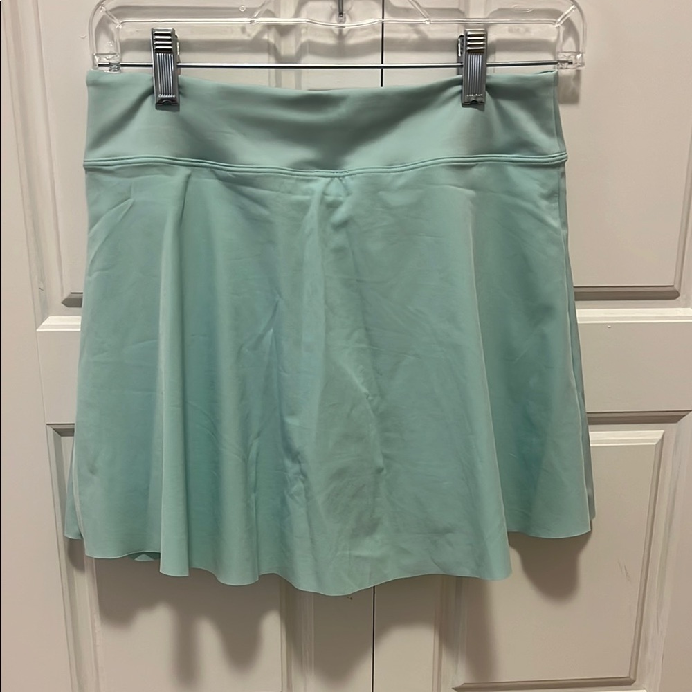 Nike Green Skater Mini Skirt with Pleats - Picture 4 of 6